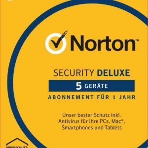 Norton Security (5 Device - 1 Jahr) Deluxe